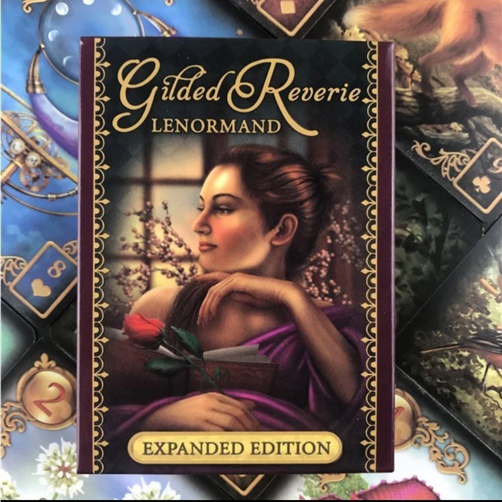 Gilded Reverie Lenormard Oracle Card Deck By Ciro Marchetti